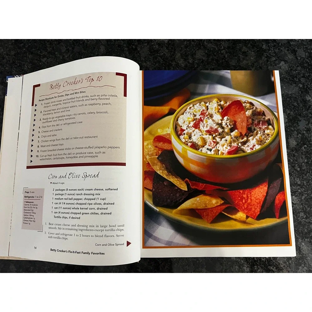 VTG Betty Crocker Fix-It-Fast Family Favorites‎ Cookbook Over 400 Great Recipes